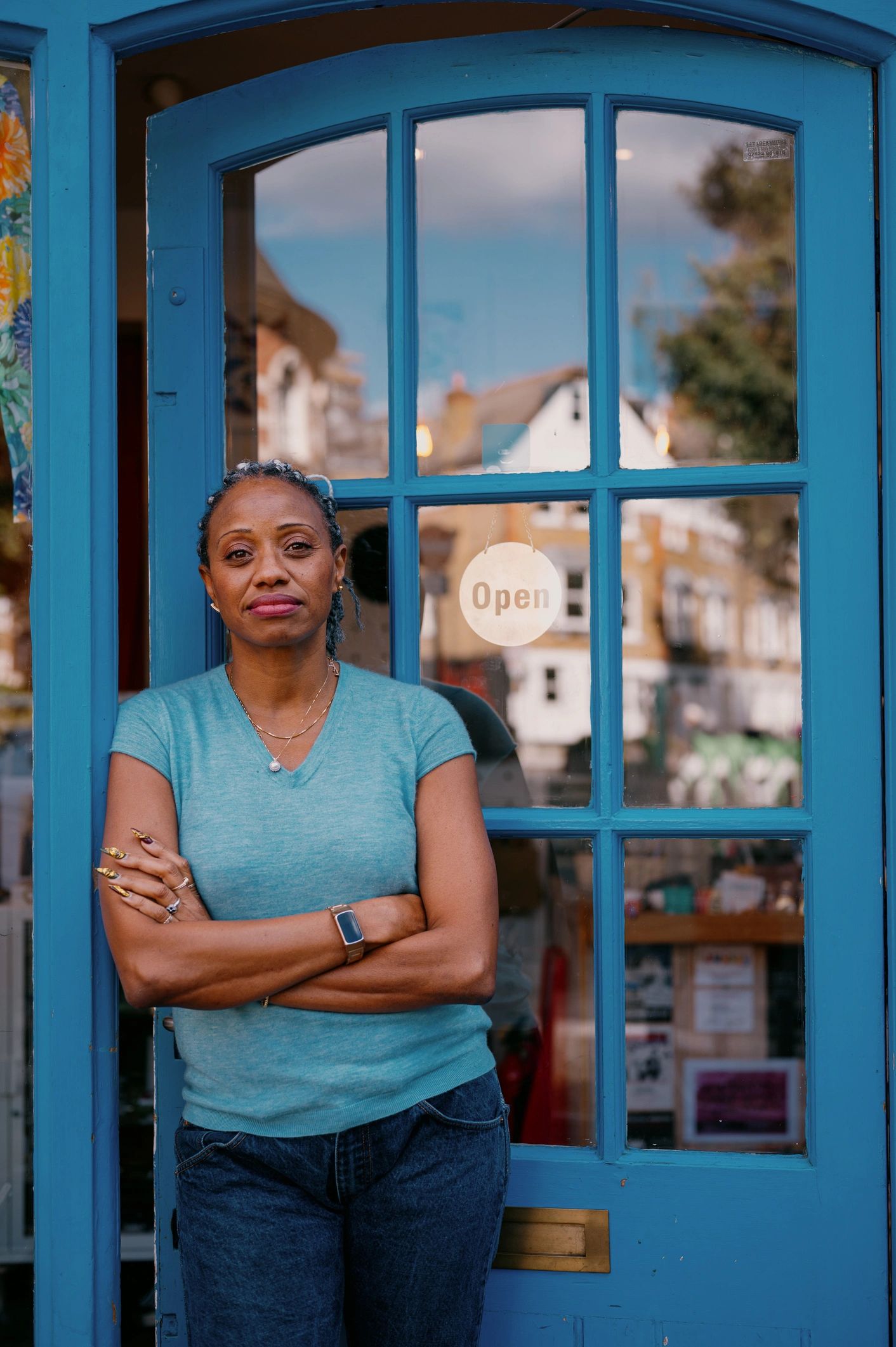 Portrait of a confident boutique business owner